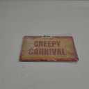 2 Pcs Terrifying Halloween Clown Metal Signs, CREEPY CARNIVAL & BEWARE OF CLOWNS Bloody Vintage Warning Signs, Spooky Scary Evil Circus Wall Decor, Indoor Outdoor Carnival Party Yard Event Decoration