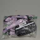 iYoShop Hands Free Dog Leash with Zipper Pouch, Dual Padded Handles and Durable Bungee for Walking, Jogging and Running Your Dog (Large, 25-120 lbs, Lavender)