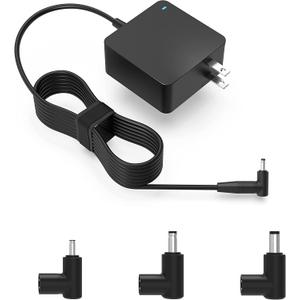 Superer Charger Fit for Asus Vivobook 15 16 17 Flip 14, S15 S14 S13, Go 15 14 12, Fit for Zenbook UX/ASUSPRO/Expertbook/Transformer Book/ImagineBook/Eeebook Models Laptop Round Port 65W 45W 33W