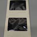 Yanibest Heatless Curls Overnight, Soft Heatless Hair Curler to Sleep in, No Heat Ribbon Wrap, Heatless Curling Set for Long Short Hair with Hair Scrunchies and Clip (Black)