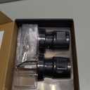 IRONZON Fingerprint Door Knob for Bedroom - 291Y 4-in-1 Keyless Bedroom Door Knob smart Door knob with App, One-tap Privacy Mode Setup, Auto-Lock Easy to Install - Matte Black