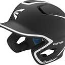 Easton | Z5 2.0 Batting Helmet | Baseball | Junior (6 1/2" - 7 1/8") | Matte Two-Tone Black/White