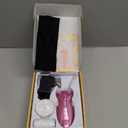 WAYCOM Ladies Facial Hair Remover Electric Women's Beauty Epilator Facial Threading Hair Removal Shaver Face Massager Pull Faces Delicate Device Depilation Birthday Christmas Day Present(Purple)