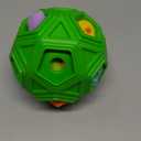 Dog Snuffle Ball-Interactive Puzzle Dog Toys Encourage Natural Foraging Skills Slow Feeder for Training and Stress Relief, Cloth Strip Hiding Food Chew Toys with Squeaky Carrot Toy for Any Size (Green)