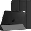 JETech Case for iPad Pro 12.9 Inch (1st and 2nd Generation, 2015 and 2017 Model), Auto Wake/Sleep (Black)