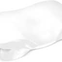 Satin Pillowcase for Zelimun Cervical Pillow, Ergonomic Case, Smooth & Soft Cover for Sleeping, White With Zipper