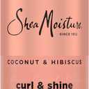 Shea Moisture Curl & Shine Conditioner Coconut & Hibiscus, for Thick, Curly Hair, to Moisturize & Soften, 24 oz (24 Fl Oz (Pack of 1))