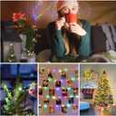 4 x 36 Pack Fairy Lights Battery Operated, 3 Speed Modes, Extra 40 Batteries for Replacement, 7Ft 20 LED String Lights, Waterproof Copper Wire, Twinkle Firefly Lights for Christmas Decorations,Colorful (Multicolor)