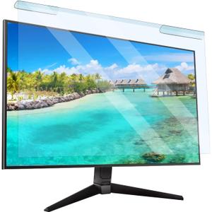 Anti Blue Light Screen Filter, Universal Blue Light Blocking Screen Protector Panel for 23, 23.6, 23.8, 24 inches Diagonal Desktop Computer LED PC Monitor- Widescreen Monitor Frame Hanging Type