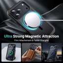 jaroco Magnetic for iPhone 17 Pro Max Case, [Compatible with MagSafe][Military Grade Drop Protection][Heavy Duty Protection][Non-Slip][Shockproof] 2-Layer Durable Bumper Phone Case 6.9''-Black