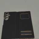 Case Compatible with Galaxy Z Fold 5, Ultimate Slim Pocket Friendly Thin Design Velvet-Like Matte Finish Soft Feeling Coated Lightweight Hard PC Back Cover - Black