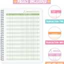 2 x Accounting Ledger Book for Small Business and Personal Use - Budget Ledger Books for Bookkeeping, Expense Tracker Notebook, Bookkeeping Record Book, Receipt and Account Ledgers Books