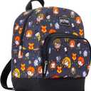 Harry Potter Mini Backpack - 10" Exclusive Woven Small Backpack with Front Pocket | Adjusts to Fit Adults, Teens, Kids