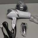 REVLON Infrared Hair Dryer with Diffuser & Concentrator - Ionic Ceramic Blow Dryer for Frizz Control, Shine, Soft Hair & Moisture Protection - 1875W Professional Salon-Quality (White)