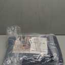 PURRUGS Dirt Trapping Door Mat 34" x 59", Non-Slip Machine Washable Entry Rug, Shoe Scraper, Dog Doormat, Super Absorbent Welcome Mat for Front & Back Door, Muddy Shoes & Paws, Navy Blue