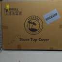 Stove Cover Board for Gas Stovetop - 30" x 22" Noodle Board Electric Stove Cover for RV Stove Top, Extra Countertop Space for Kitchen StovetopAcacia
