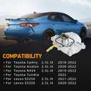 Power Brake Booster Vacuum Pump Fit for Toyota Camry 2018-2022, Avalon 2020-2022, RAV4 2019-2022, Tundra 2022, for Lexus ES250 2021-2022, ES350 2020-2022, 2.5L -Replace 29300-F0011 29300-25011