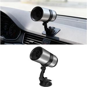 Car Heater, 12V 150W 2 in 1 Plugs into Cigarette Lighter Vehicle Windshield Defogger with Suction Holder, Automotive Interior Heater Defroster, Universal for SUV RV Truck