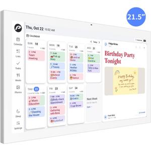 Pronext Digital Calendar, 21.5" Wall Planner & Chore Chart, Event Planner
