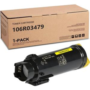 106R03479-Phaser 6510/WorkCentre 6515 Yellow Toner Cartridge Compatible for Xerox Phaser 6510/ Workcentre 6515 High Capacity Toner-Cartridge