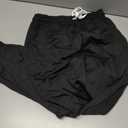 Women Baggy Sweatpants with Pockets Lounge Womens Pajama Pants Female Trouser (Black, M)