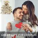 Tower Stack Couples Games Date Night Wooden Naughty Fun Stacking Blocks for Adults Dating Bedroom Games Toys for Couples Date Night Activities (48 Pcs)