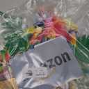 ULENDIS 2 Pack Metal Parrot Wall Decor, 11.8" Bright Color Tropical Bird Macaw Outdoor Wall Art Patio Fence Decorations, Hanging Bird Decor for Garden Yard Living Room Bedroom Balcony