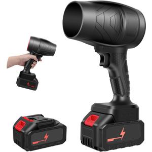 Leaf Blower Cordless, Powerful Handheld Electric Blower with 221V Batteries, Lightweight Leaf Blower for Lawn Care, Patio, Leaves, Snow & Dust Removal (Leaf Blower Cordless)