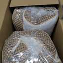 Memory Foam Pillows Standard Size Set of 2, Medium Firm Pillow for Sleeping, Orthopedic Bed Pillow for Side, Back Sleepers, Ventilated Gel Foam Pillow with Washable Cover, 23.6" x 15.7"x 5.1"