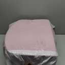 Outdoor Chair Cushions Set of 4: Waterproof & Fade Resistant Patio Furniture Cushions - 18.5 x 16 x 2 Inch Non Slip Round Corner Seat Cushion Pads with Removable Cover for Garden Yard Lawn, Burgundy