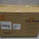 Brushed Nickel Pendant Lights Kitchen Island 3 Pack, Modern Kitchen Pendant Lighting Over Island with Milk Glass, Farmhouse Mini Hanging Light for Sink Dining Room, OS-3014-3PBN