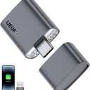 Wireless CarPlay Adapter for iPhone, Converts Factory Wired Apple CarPlay to Wireless, Mini USB/USB-C CarPlay Dongle, Fast Auto Reconnect for iOS 10+ Cars with OEM Wired CarPlay