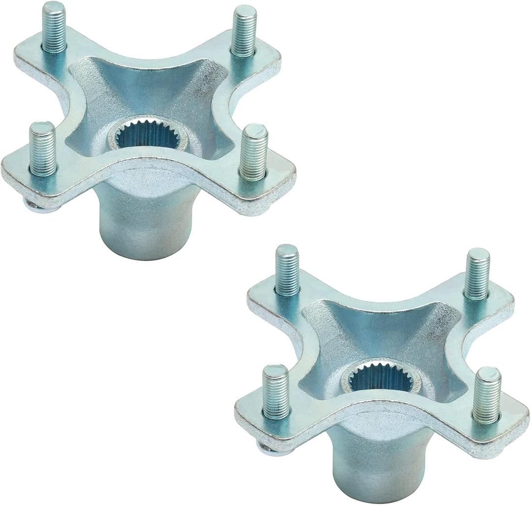 Wheel Hubs Rear Left and Right 2pcs Compatible with Honda 1983-1987 ATC200X, 1999-2008 TRX400EX Sportrax 400 2X4 & More