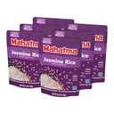Mahatma Ready to Heat Jasmine Rice, Precooked Rice, Microwaveable in 90 Seconds, Six 8.8-Ounce Bags