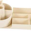 Cosmetics Organizers Desktop Makeup Storage Organiser Rotatable Brush Organizer Pen Storage Cup