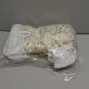 SYITCUN Christmas Tree Skirt, 48inch White and Gold Tree Skirt, Faux Fur Xmas Tree Skirt for 4 5 6 7 8 9 Ft Christmas Trees, Thicker Plush Christmas Tree Decorations