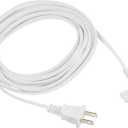 16-Foot Power Cord Compatible with Sonos One, Sonos One SL, Sonos Play-1 Speakers - Power Plug Cable (Extra Long, White)