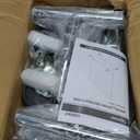 Tajsoon Clothing Rack Heavy Duty Clothes Racks Foldable Garment Rack with Wheels and Extendable Rod, Collapsible Clothing Rack Max Capacity 250lbs, Industrial Rolling Racks with Bottom Shelf, Chrome