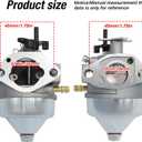 16100-Z0L-853 Carburetor Filter Kit for Honda GCV160 GCV160A GCV160LA GCV160LA0 GCV160LE HRR216 HRS216 HRB216 HRZ216 HRT216 Engine Carb