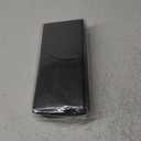 Jexine 12 Pcs Restaurant Menu Covers Single Page Panel Holders with Angled Corners, Black, 4.25" x 11"