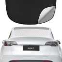 ZATOOTO Rear Windshield Sunshade for 2019-2024 Tesla Model Y Rear Windshield Sunshield Double Layer Design for Sunshade and Privacy Offer Great Visibility Sun Blocker Back Window Sun Shade for Model Y