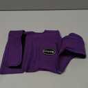 Dog Anxiety Vest, Skin-Friendly Thunder Jacket for Dogs, Dog Calming Shirt for Thunder, Fireworks, Vet Visits and Separation - Keep Pet Calm Without Medicine, Fit for Medium Dogs (Purple) M