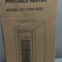 Infrared Heaters for Indoor Use - Portable Infrared Quartz Space Heater with Thermostat, 24'' Tower Heaters for Indoor Use, Bedroom, Home Office, 1500W, Child Lock, Multi-Protection,3 Heat Modes