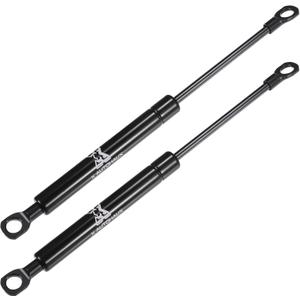 X AUTOHAUX 2 Pcs 10inch 80Ibs/355N Black Lift Supports Struts Shocks Gas Spring Universal for RV Car Truck Boat