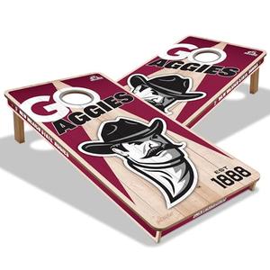 YouTheFan NCAA New Mexico State Aggies 2’ x 4’ Professional Wood Cornhole Game