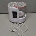 3 IN 1 Electric Makeup Brush Cleaner,Automatic Makeup Brush Cleaner with Makeup Brush Dryer,Portable USB Deep Cleaning for All Size Beauty Makeup Brush Set,Blush Brush,Sponges (White)