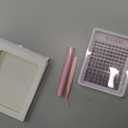 Wispy Lash Clusters Kit Natural Cluster Eyelash Extensions 8-16mm Lash Extension Kit Invisible Band Lashes Clusters Clear Thin Band Eyelash Clusters with Clear Lash Bond and Seal, Tweezers by Wtvane
