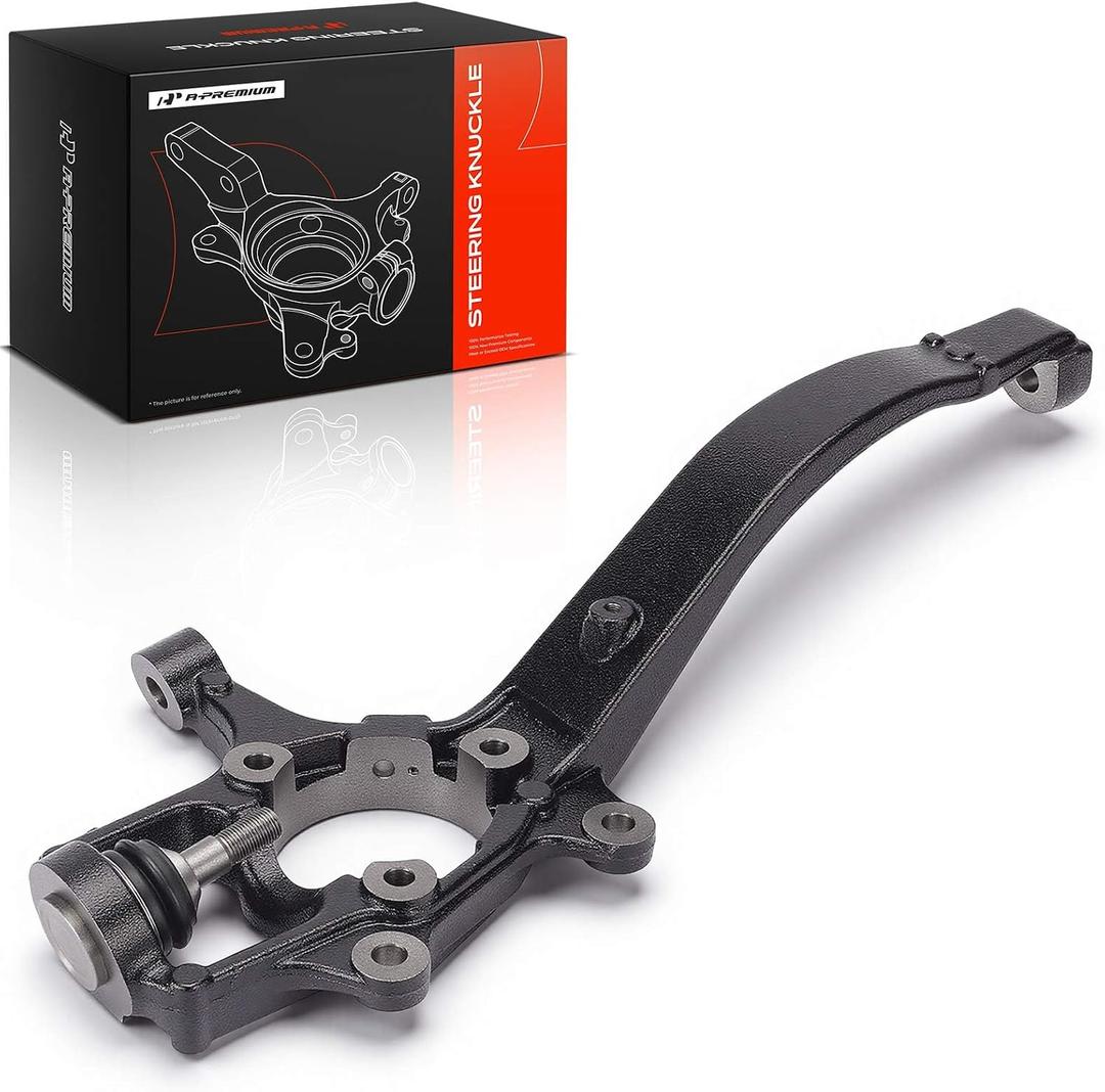 A-Premium Front Right Suspension Steering Knuckle with Ball Joint Compatible with Dodge Durango 2011-2015 & Jeep Grand Cherokee 2011-2015, Passenger Side