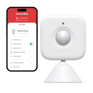SwitchBot Smart Motion Door Sensor - Wireless Home Security System, PIR Motion Detector Alert, Add SwitchBot Hub to Make it Compatible with Alexa SwitchBot Smart Motion Door Sensor - Wireless Home Security System, PIR Motion Detector Alert, Add SwitchBot Hub to Make it Compatible with Alexa