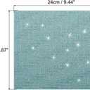 MECCANIXITY Bling Crystal Rhinestone Sheet Self-Adhesive Rhinestone Diamond Gems Sticker 9.44 x 7.87 Inch DIY Car Decoration Sticker for DIY Car Phone Clothing, DIY Craft Lake Blue